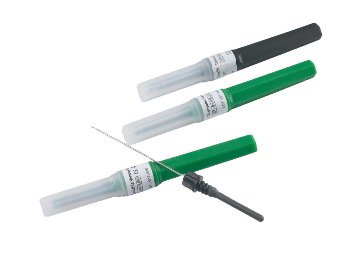 Type 2 – Pen Type | Multi-sample needle allows multiple specimens from one puncture. Sharp, smooth edges support comfortable penetration and easy rubber-stopper access | Labs Choice