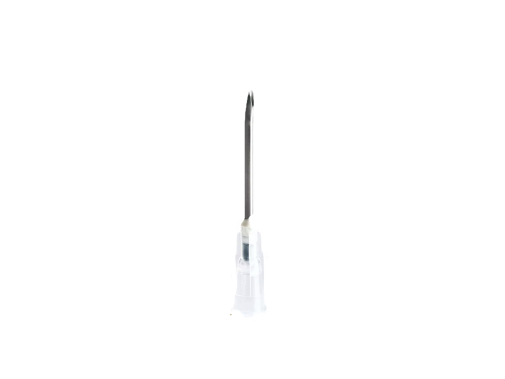 Curved Needle | Labs Choice Curved Needles are designed to support safer medication preparation and transfer while helping reduce the risk of accidental needlestick injuries. The curved design helps minimize damage to rubber vial and IV port components during needle penetration, supporting cleaner and more controlled medication access. | Labs Choice