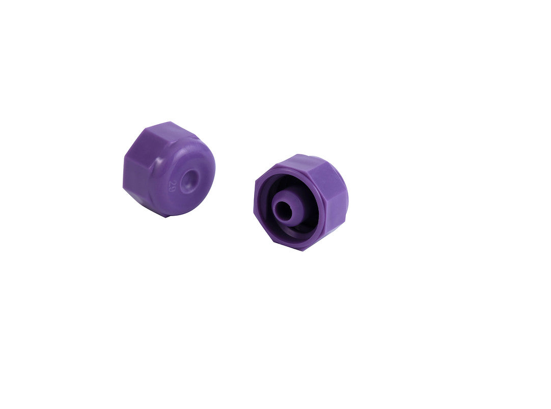 ENC6 – ENFit Syringe Cap | The Labs Choice ENC6 ENFit Syringe Cap is designed to securely close compatible ENFit female connectors when not in use. Its non-vented ENFit male connector complies with ISO 80369-3, helping protect remaining enteral nutrition from external contamination between feedings. | Labs Choice