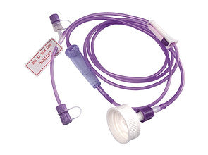 ENF03G – Gravity Feeding Set | The Labs Choice ENF03G Gravity Feeding Set is designed for controlled enteral nutrition delivery using gravity feeding. It features a feed cap adaptor, 1.8 m PVC tubing, roller clamp, drip chamber, and ENFit female connector compliant with ISO 80369-3. Customized tubing lengths and pump-use configurations are available. | Labs Choice