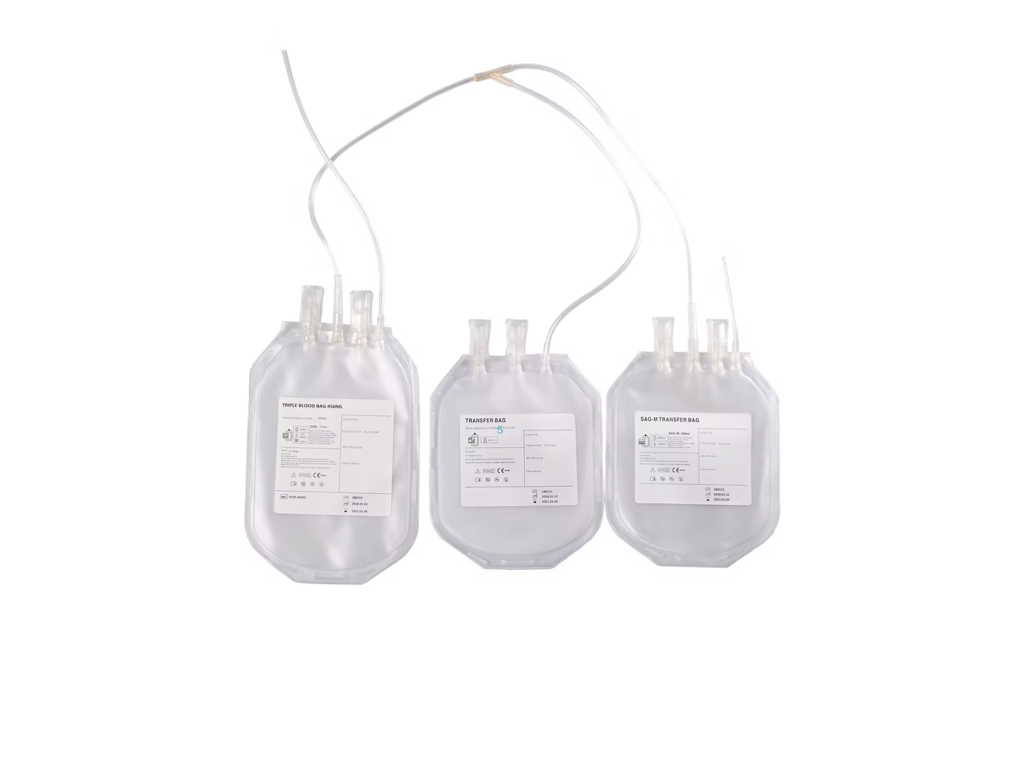 BB03 – Triple Blood Bag | Labs Choice BB03 Triple Blood Bag supports whole blood collection and separation of multiple blood components through centrifugation and separation. | Labs Choice
