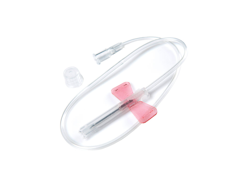 SafetyScalp Vein Set | Labs Choice SafetyScalp Vein Set combines convenient venous access with a safety-focused design for medication infusion. Its ergonomic construction provides an easy grip and helps minimize slips and touch contamination, while the safety mechanism helps reduce the risk of accidental needlestick injuries. | Labs Choicd