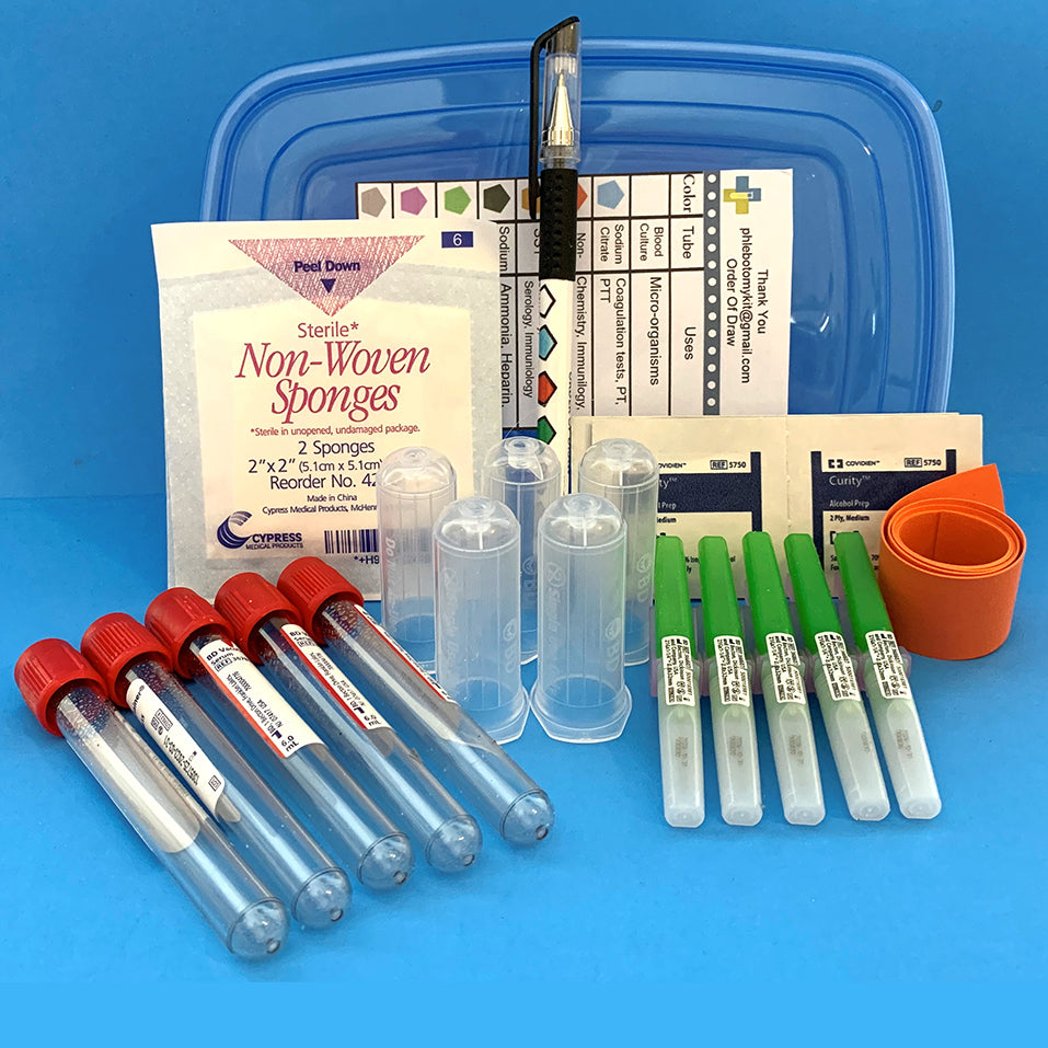 Phlebotomy Supplies | Tourniquets, lances, alcohol prep, gauze, bandages and more. | Labs Choice