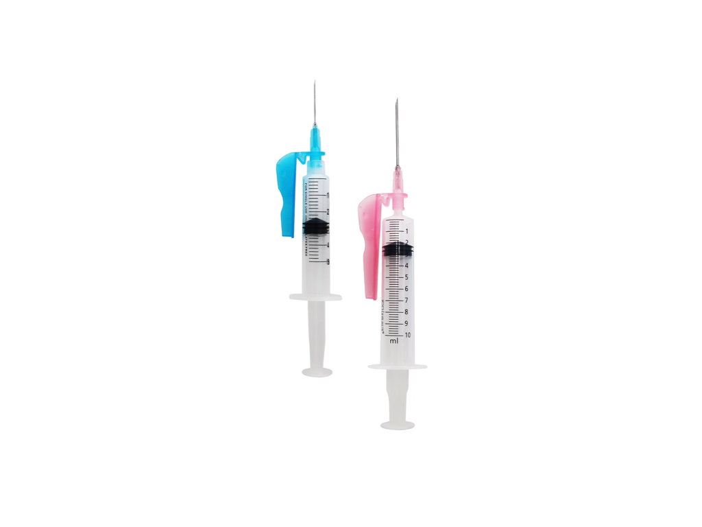 Disposable Syringe with Safety Needle | The Labs Choice Disposable Syringe with Safety Needle is designed for safe medication injection and biological specimen collection. | Labs Choice